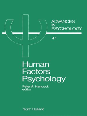 cover image of Human Factors Psychology